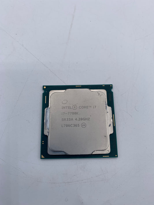 Intel Core i7-7700K 4.20GHz Quad Core SR33A 8 Thread LGA 1151