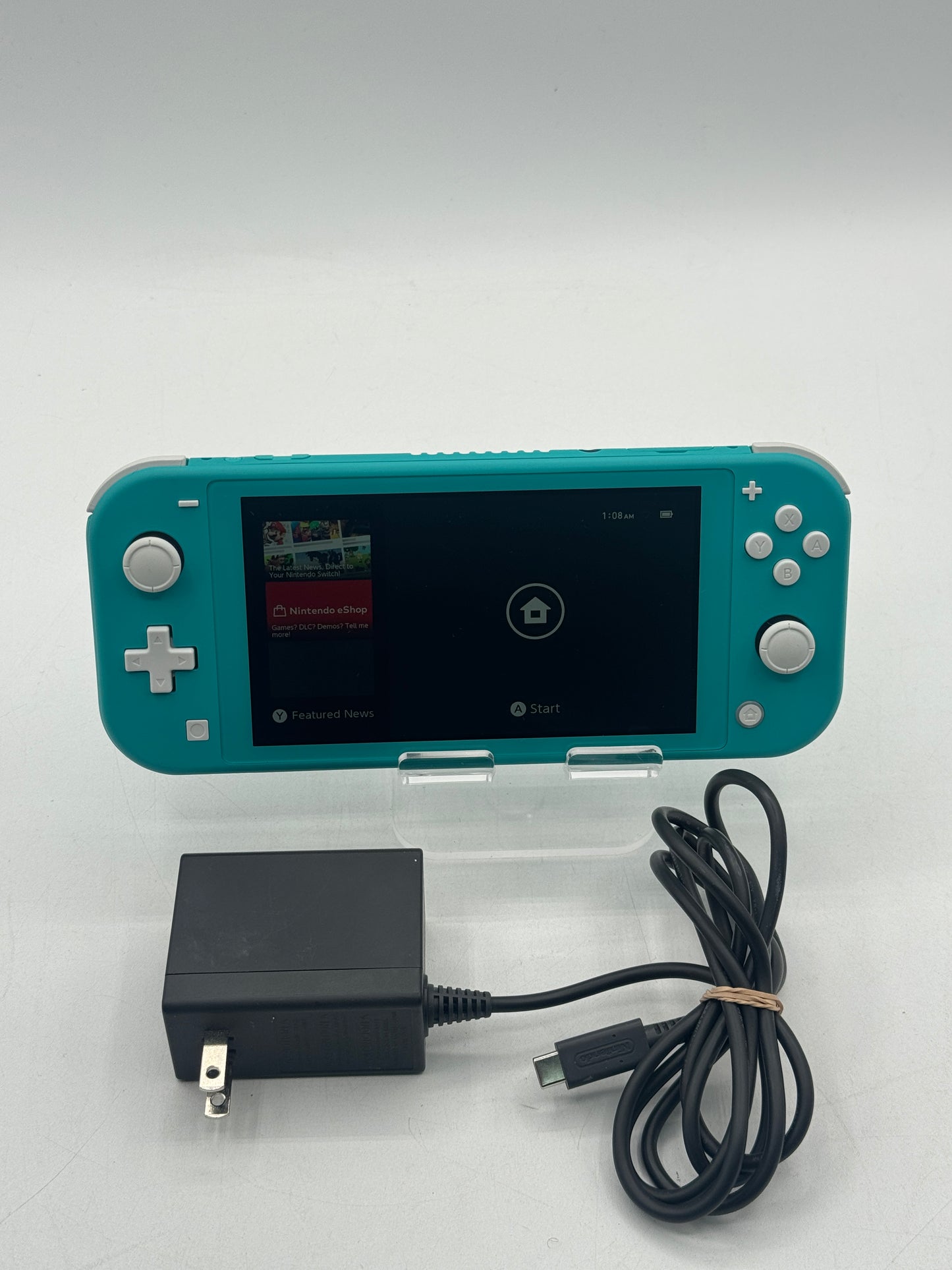 Nintendo Switch Lite (HDH-001) 32GB Console Turquoise w/ Charger Free Shipping