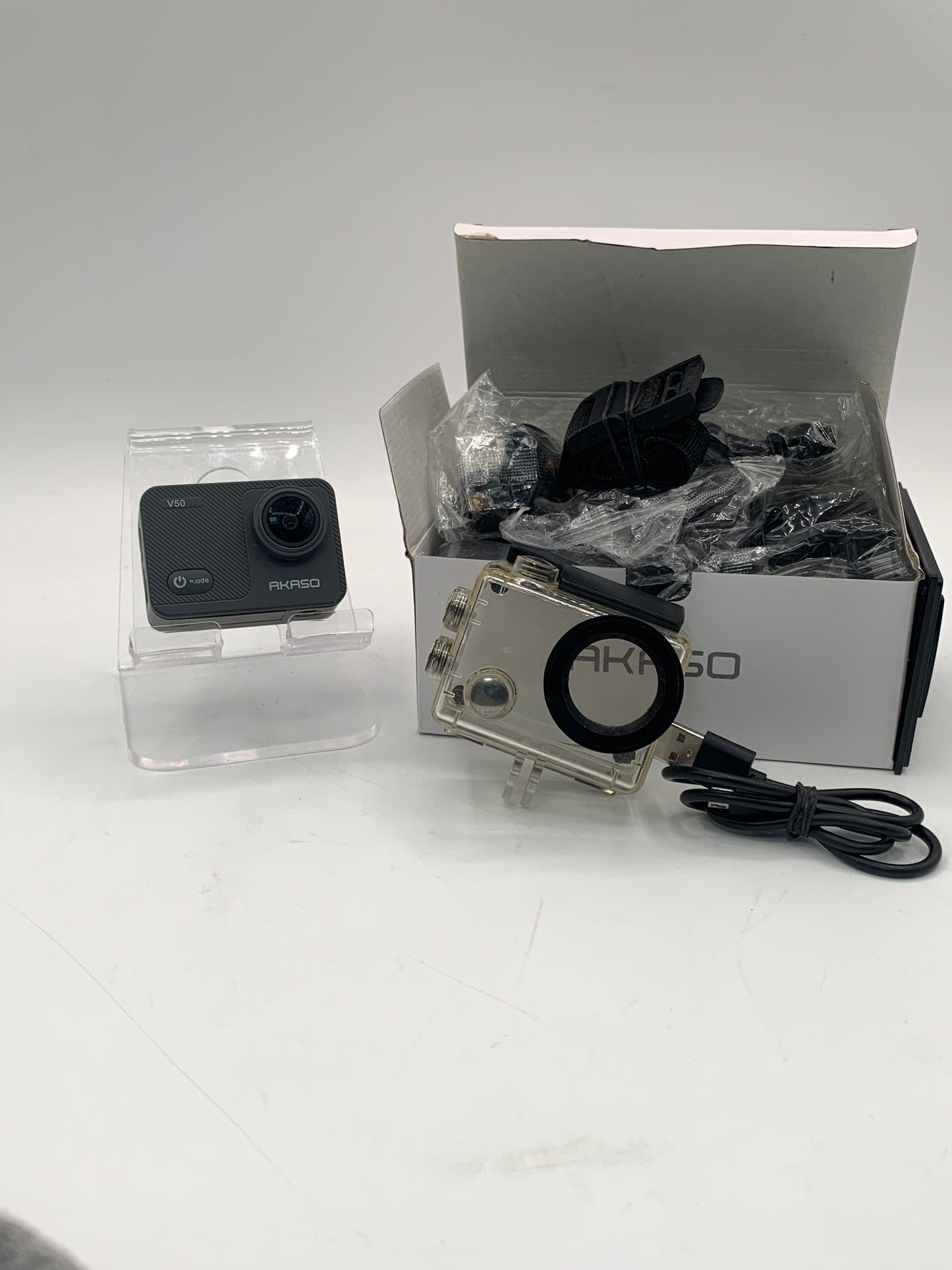 AKASO V50X Native 4K30fps WiFi Action Camera with EIS Touch Screen 4X Zoom 131