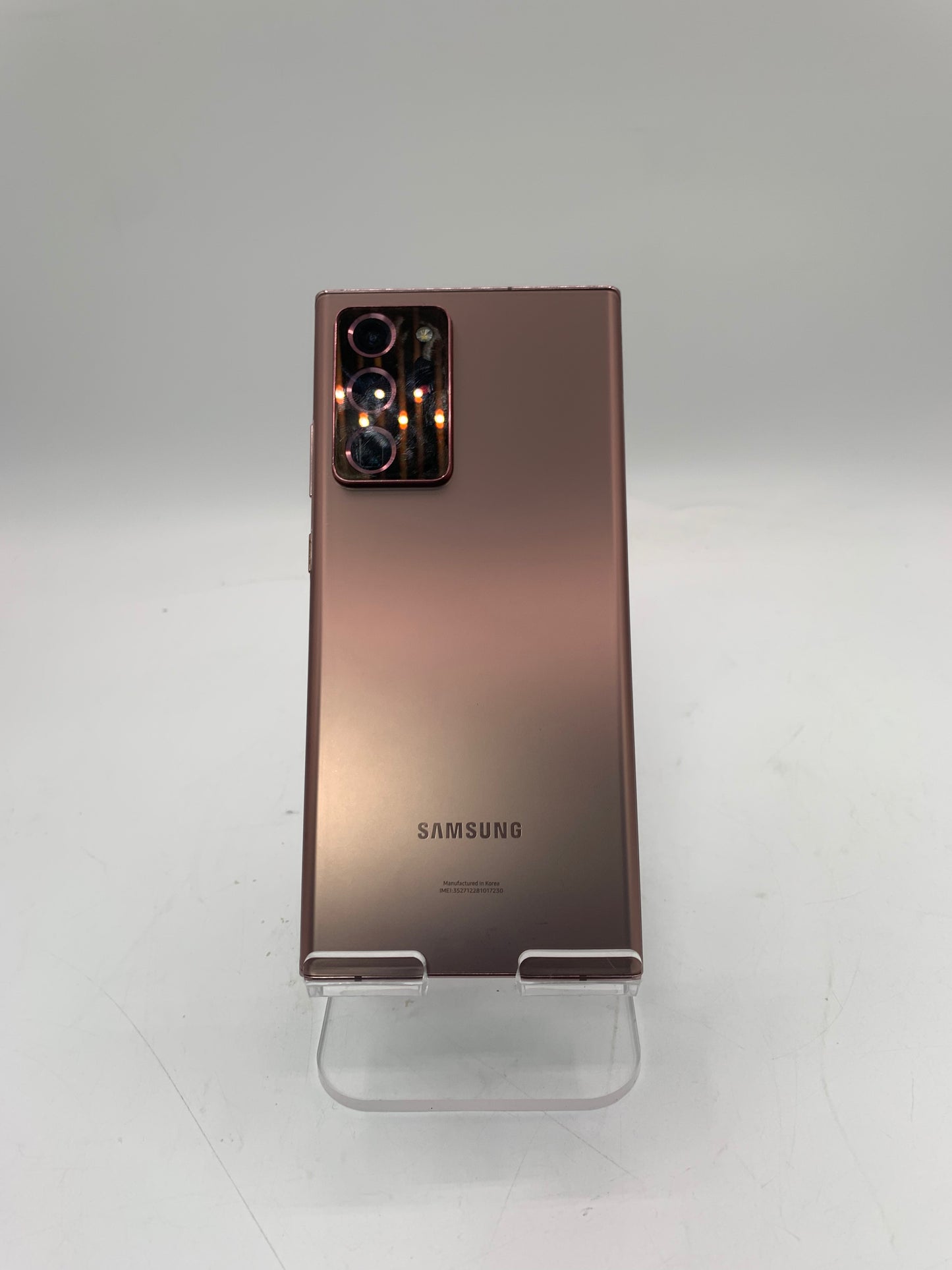 Unlocked Samsung Galaxy Note20 Ultra 5G 128GB Mystic Bronze No Stylus