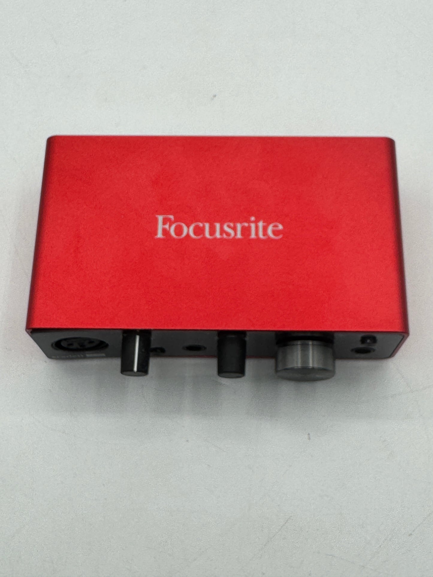 Focusrite Scarlett Solo 3rd Gen Pro Audio Interface Red Tested Free Shipping