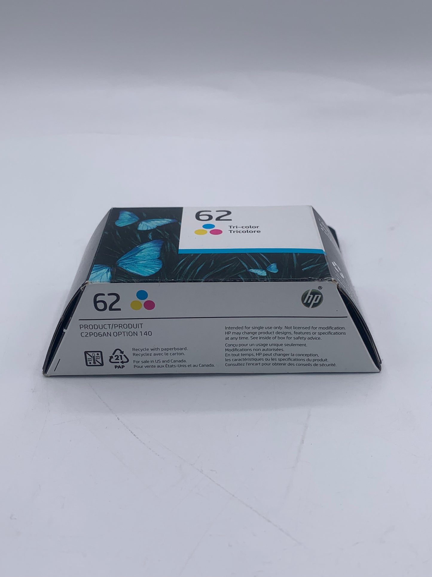 HP 62 Printer Ink Multi-Colored - New In Box