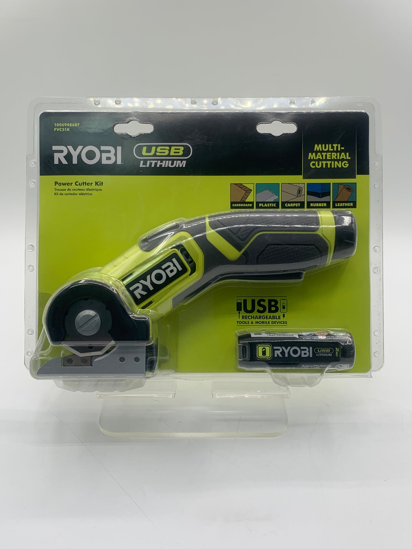 Ryobi Lithium Power Cutter Kit with Battery - New