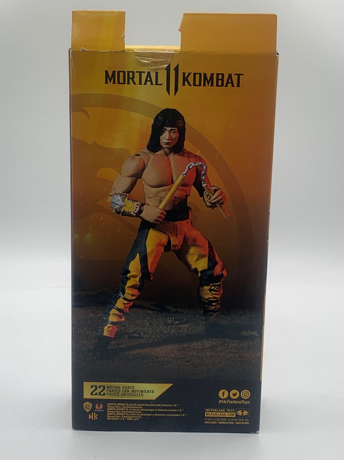 Mortal Kombat Liu Kang Action Figure - New In Box