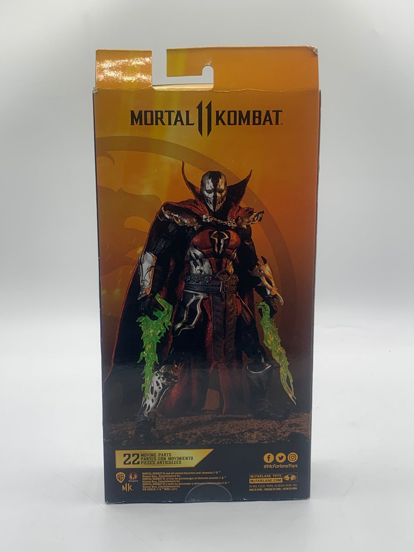 Mortal Kombat Spawn Multi-Colored Toy - New In Box