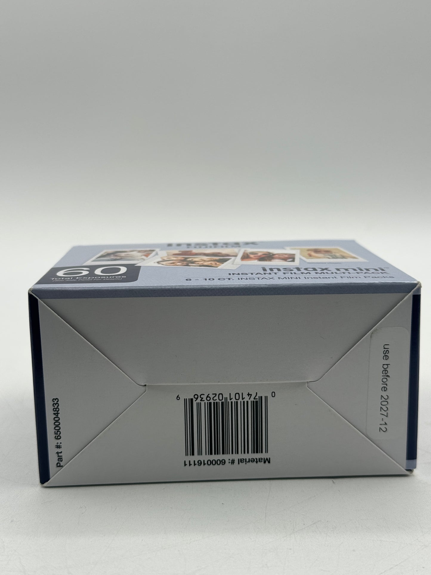 Fujifilm Instax Mini 60 Exposures Instant Film Multi Pack - White EXP 12-2027