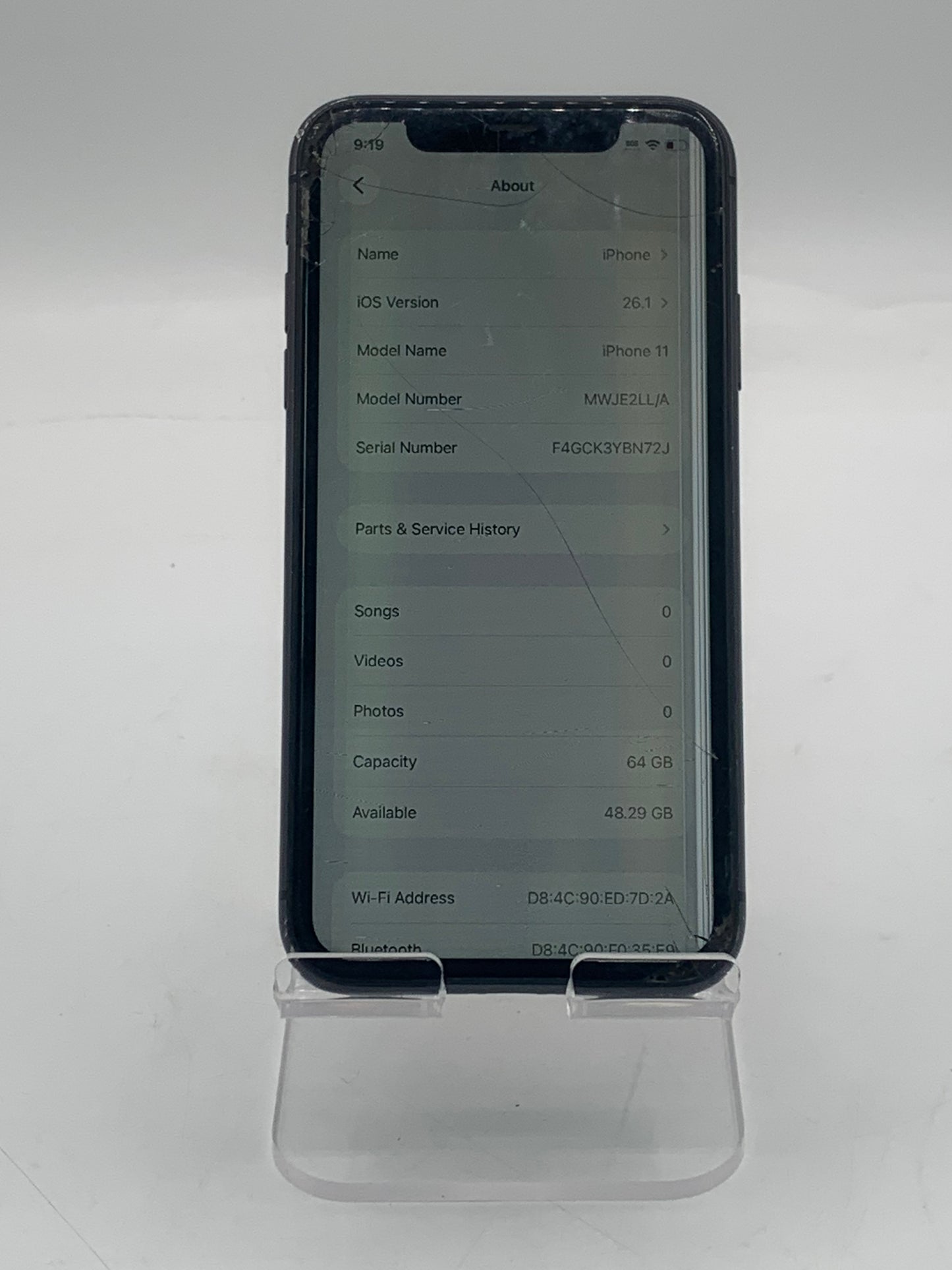 Apple iPhone 11 6.1" 128GB Unlocked Black