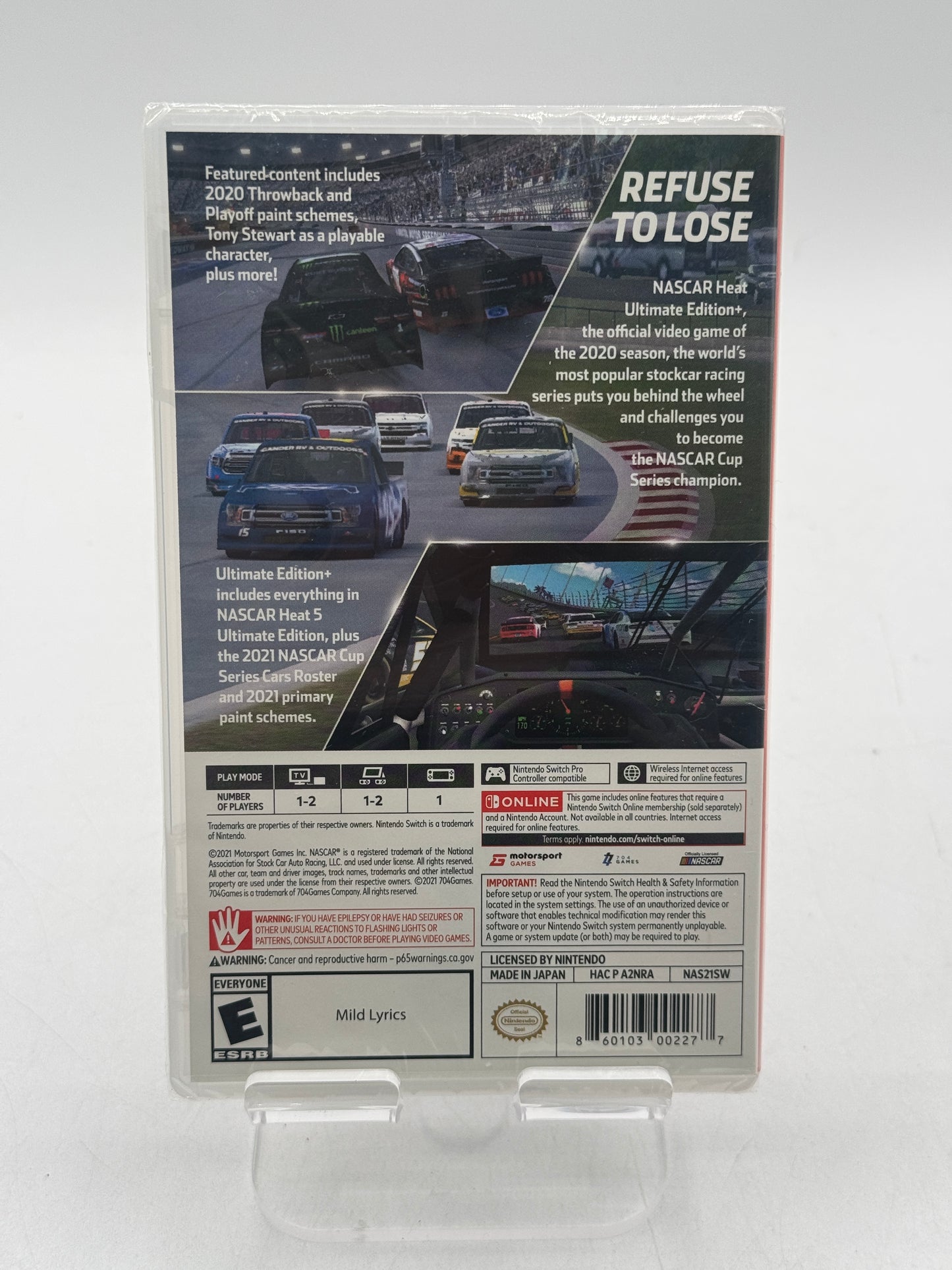NASCAR Heat [Ultimate Edition]+ Nintendo Switch New In Box Free Shipping