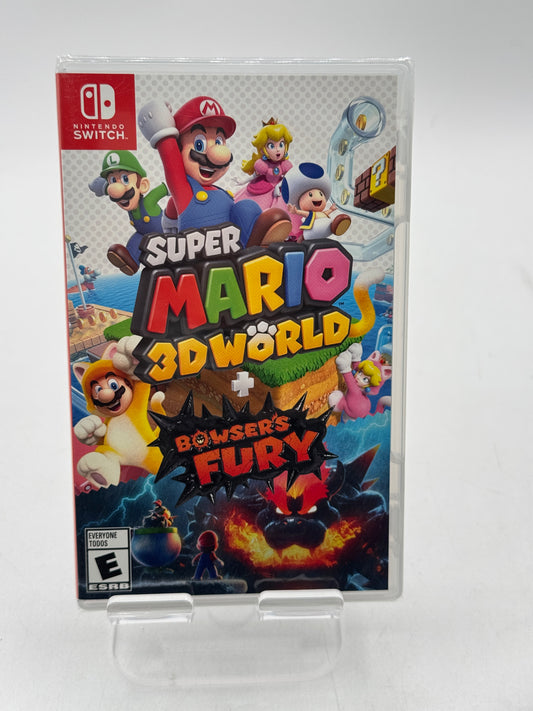 NEW Super Mario 3D World + Bowser's Fury (Nintendo Switch) FACTORY SEALED!
