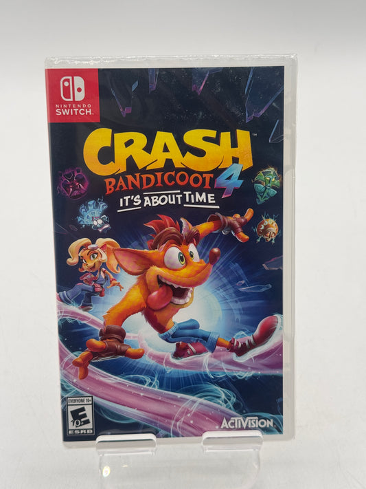 Crash Bandicoot 4: It's About Time Nintendo Switch SEALED Free Shipping