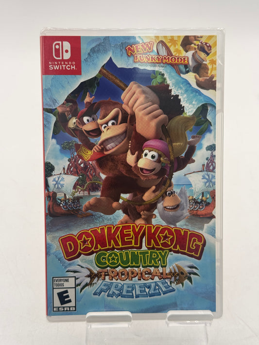 Donkey Kong Country Tropical Freeze Nintendo Switch  SEALED Free Shipping