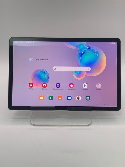 Samsung Galaxy Tab S6 10.5 Silver 128GB WiFi Cellular Unlocked Free Shipping