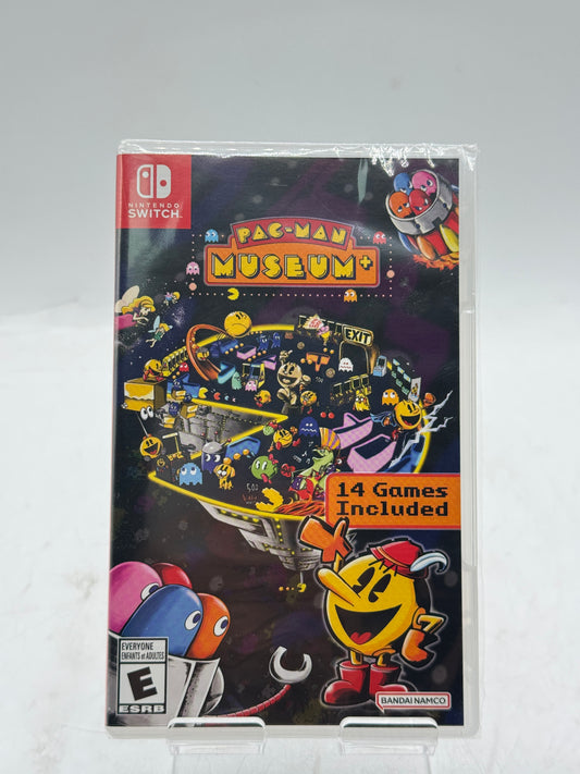 PAC-MAN Museum + Nintendo Switch NEW 14 Games Included NEW
