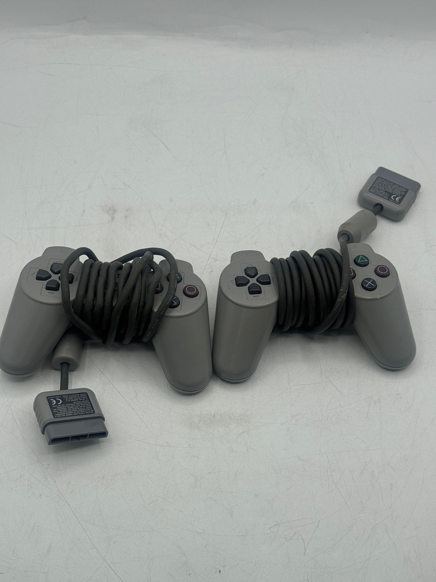 Sony PlayStation 1 SCPH-9001 Gray w/ 2 Controllers & 8GB Memory Card Tested Free Shipping