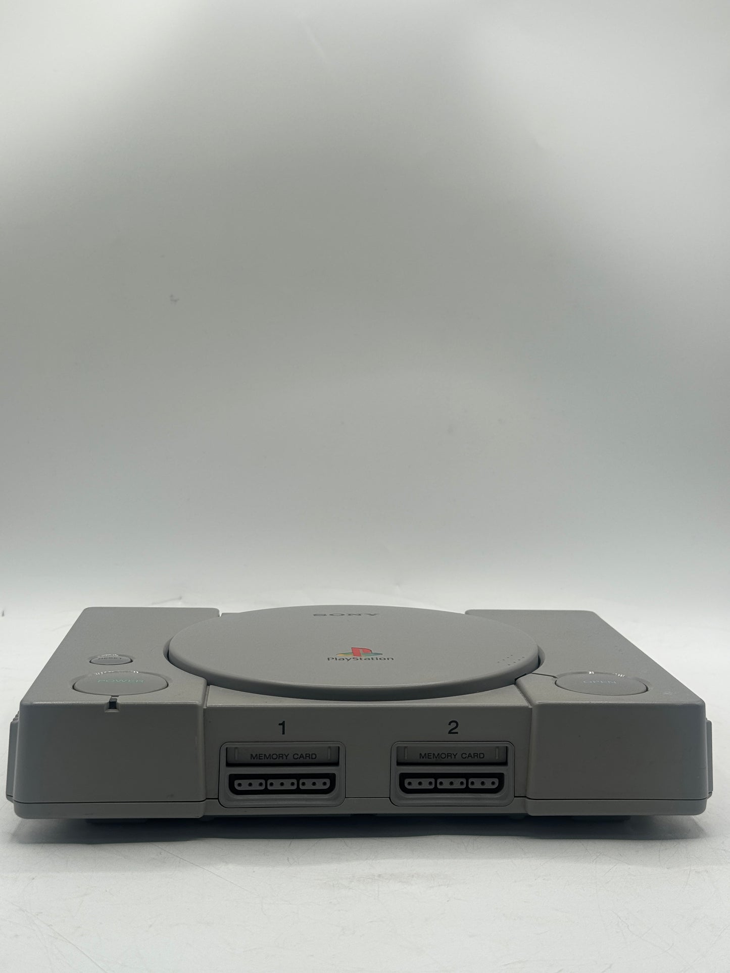 Sony PlayStation 1 SCPH-9001 Gray w/ 2 Controllers & 8GB Memory Card Tested Free Shipping