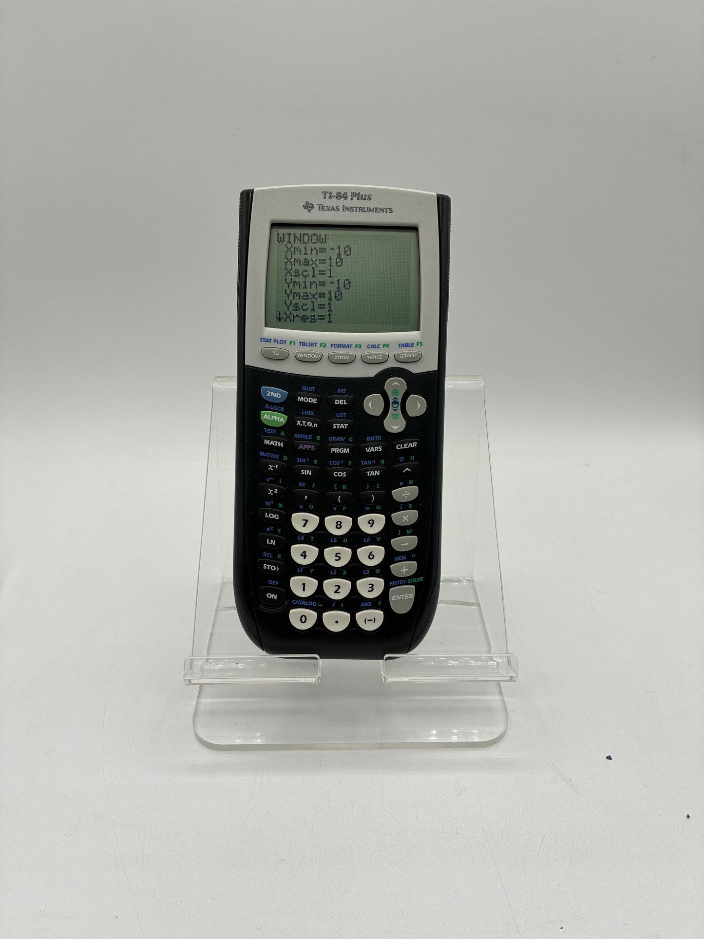 Texas Instruments Ti-84 Plus Multi-Colored Calculator Missing Battery Cover