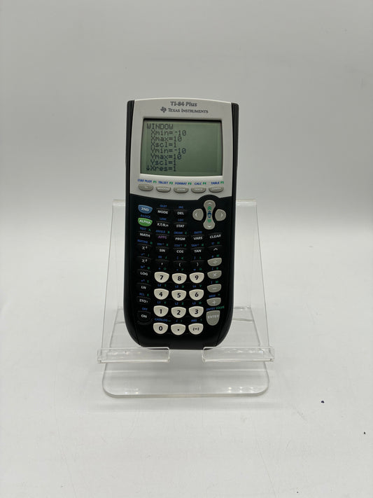 Texas Instruments Ti-84 Plus Multi-Colored Calculator Missing Battery Cover