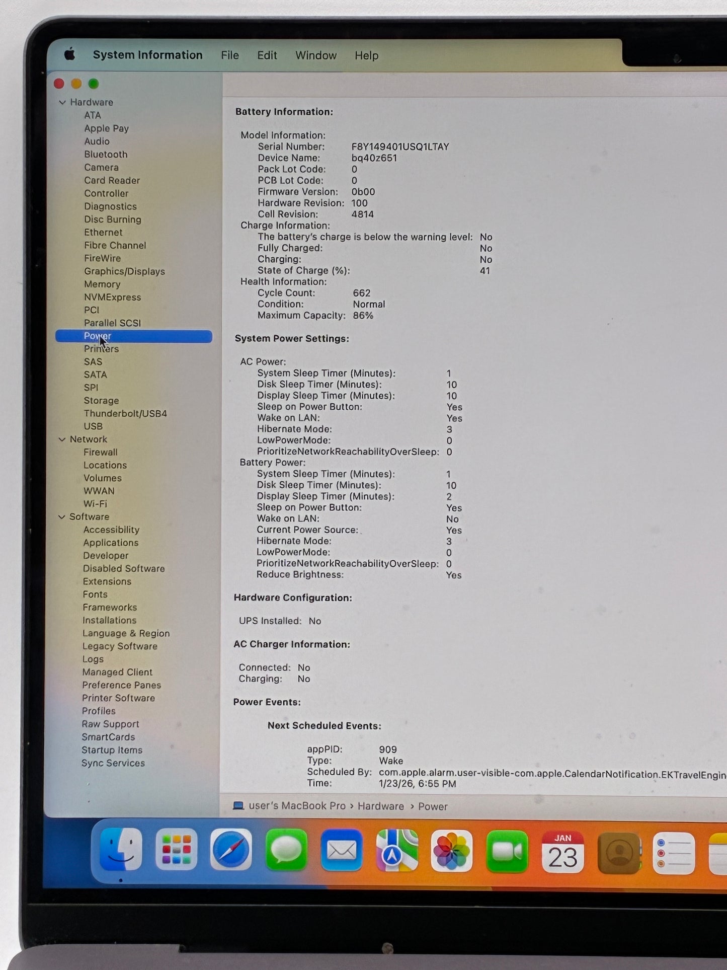 2021 Macbook Pro 14" M1 Pro 16GB 1TB A2442 MKGQ3LL/A BAD LCD Parts