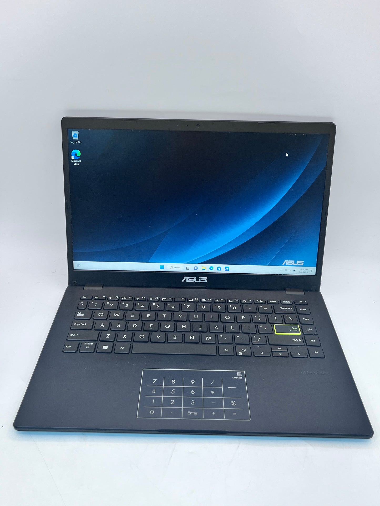 Asus E410m 14" Intel Celeron 4GB 128GB Laptop - Blue