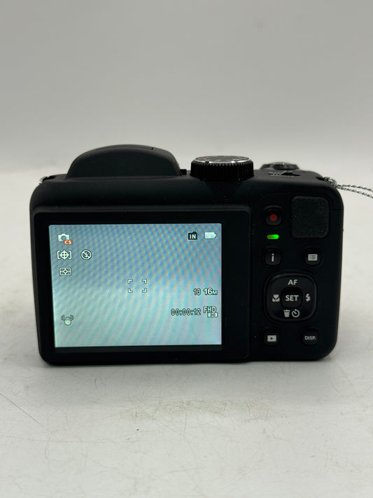 Kodak PIXPRO AZ255-BK 16MP Digital Camera 25X Optical Zoom 24mm Tested Free Shipping