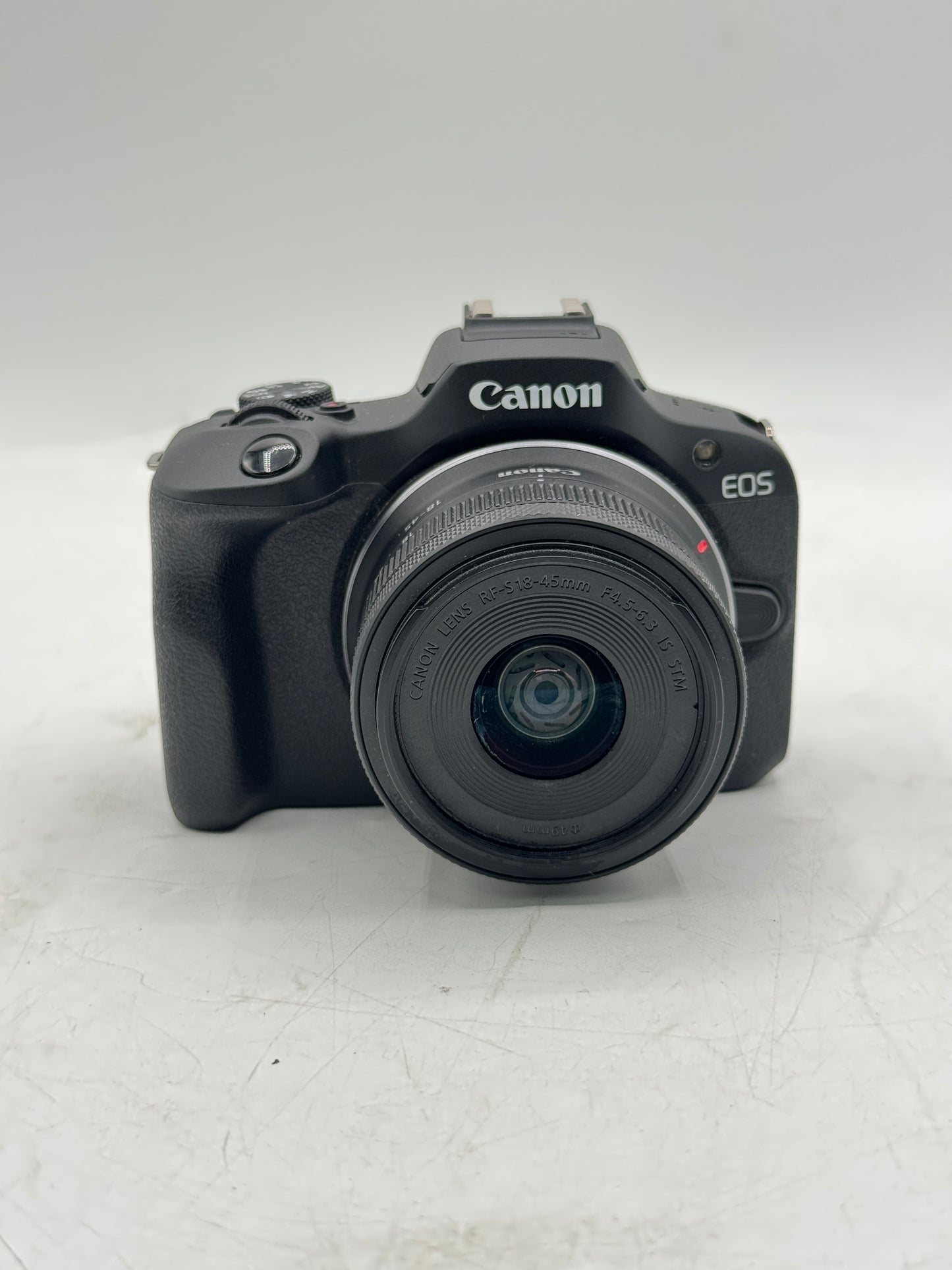 Canon EOS R100 Mirrorless 24.1 MP Camera with RF-S 18-45mm f/4.5-6.3 and Battery