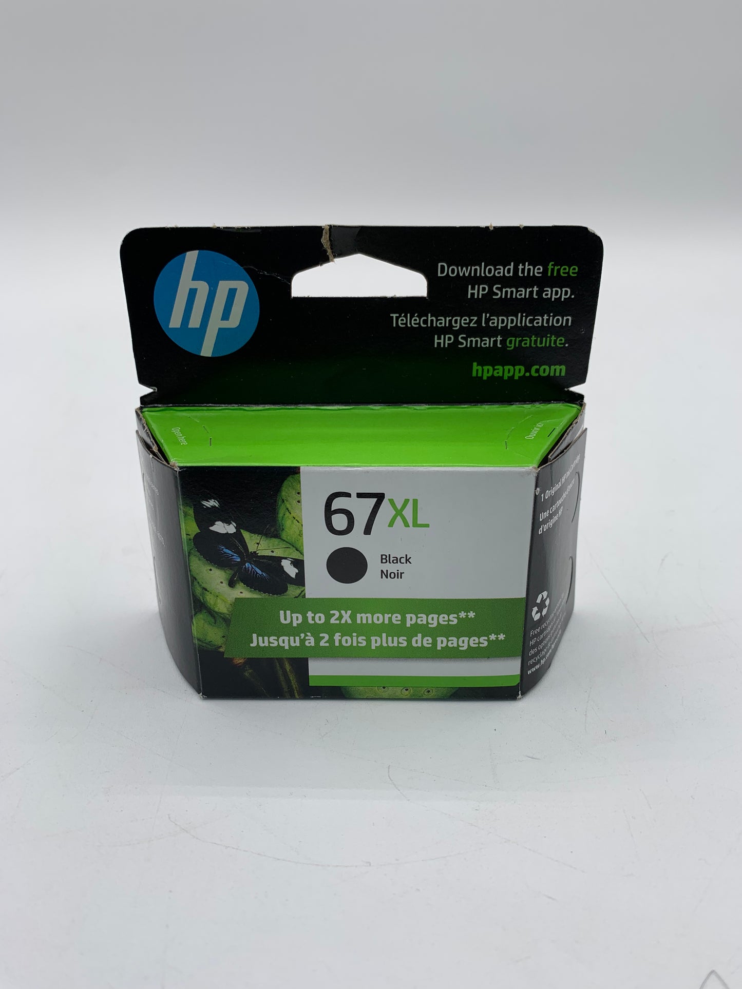 HP 67XL High Yield Black Original Ink Cartridge Exp. 06/2027 Free Shipping