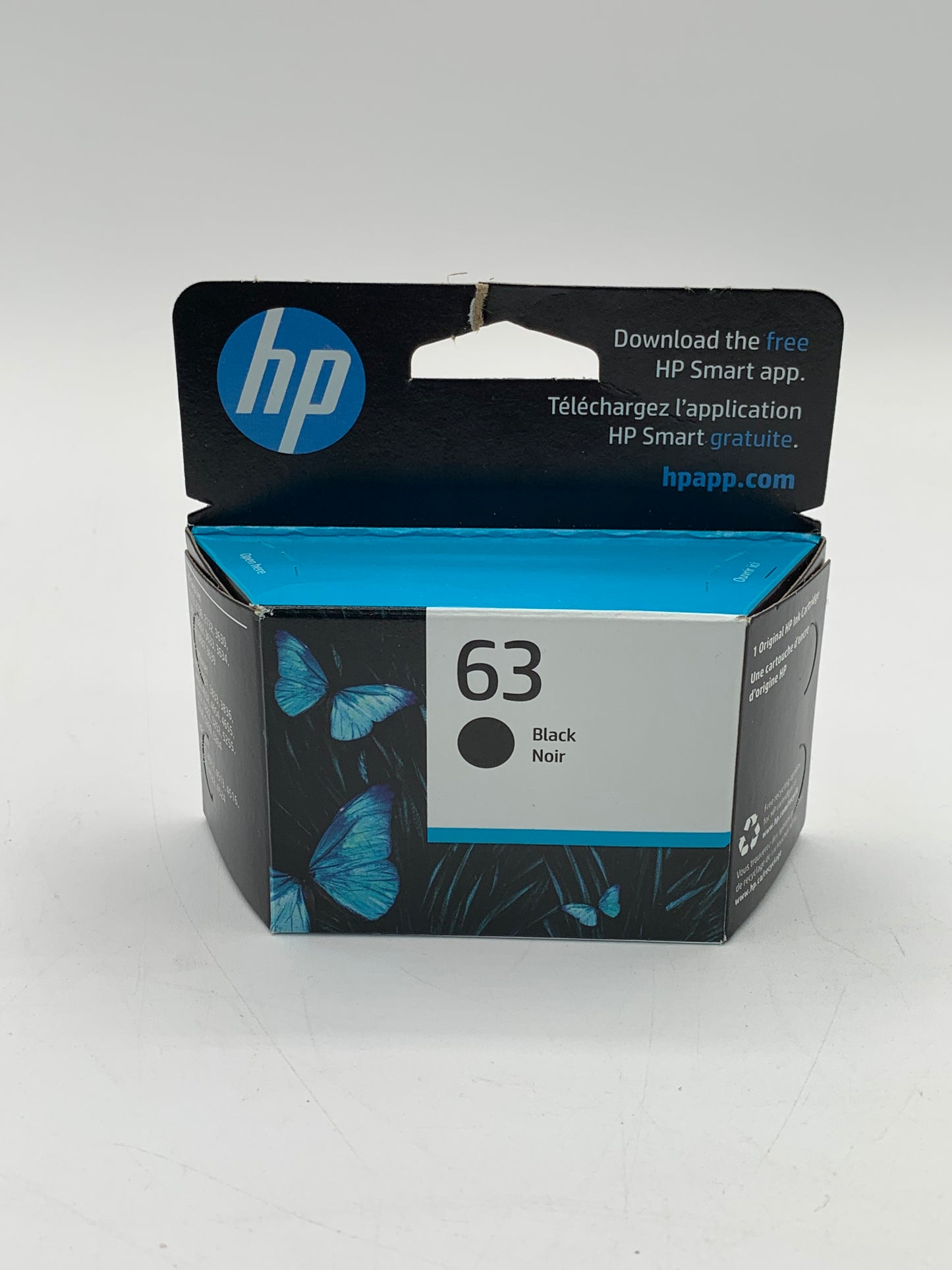 HP 63 Black Multi-Colored Ink Cartridge - New In Box