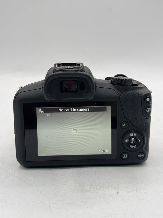 Canon EOS R100 Mirrorless 24.1 MP Camera with RF-S 18-45mm f/4.5-6.3 and Battery