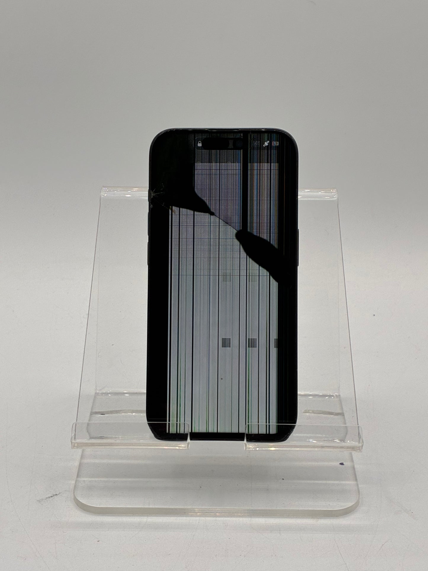 Unlocked Apple iPhone 15 Pro 6.1 inch 256GB MTQR3LL/A Black TItanium PARTS