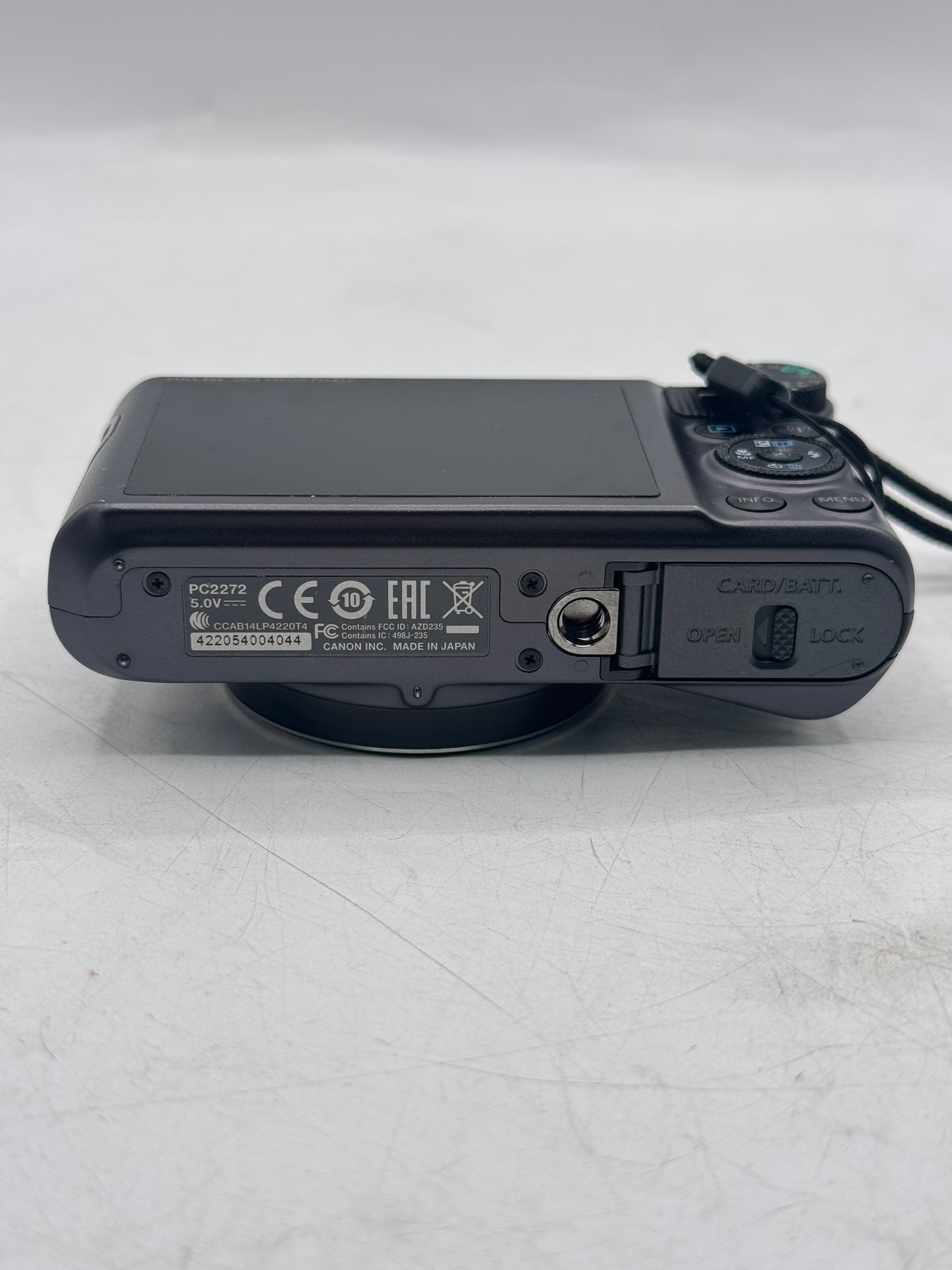 Canon SX720 HS Compact Digital Camera 20.3MP 40x Optical Zoom Wi-Fi Black Tested