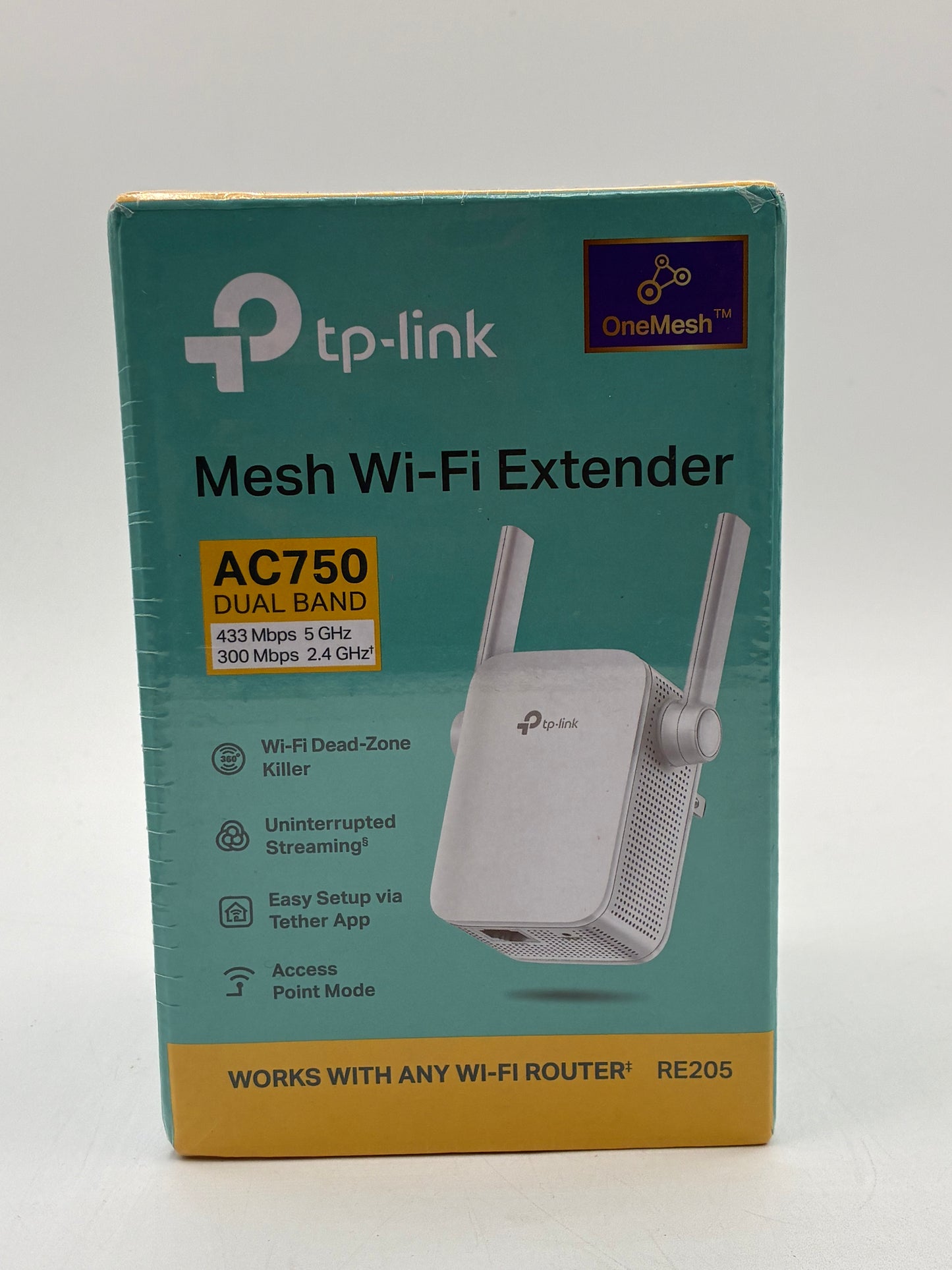 TP Link AC1750 Mesh Wi-Fi Extender White - New In Box