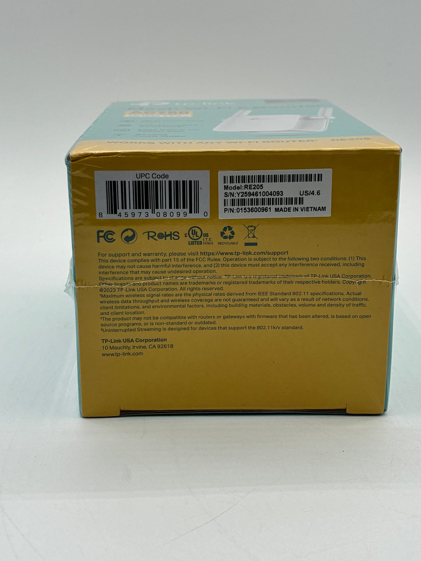 TP Link AC1750 Mesh Wi-Fi Extender White - New In Box