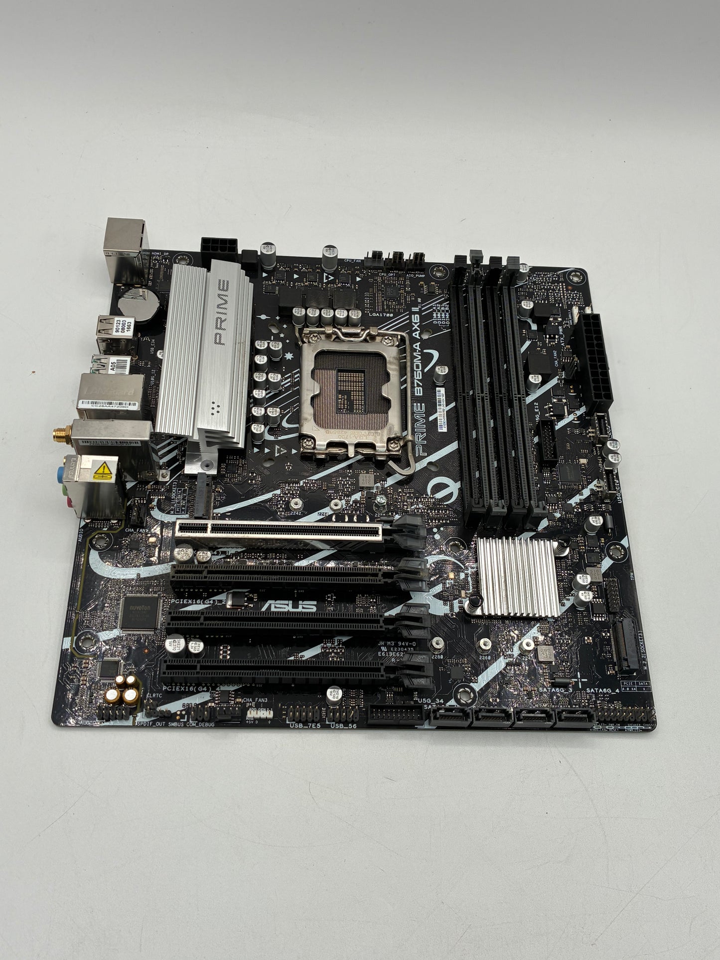 Asus PRIME B760M-A AX6 II Intel LGA 1700 MicroATX Desktop Motherboard