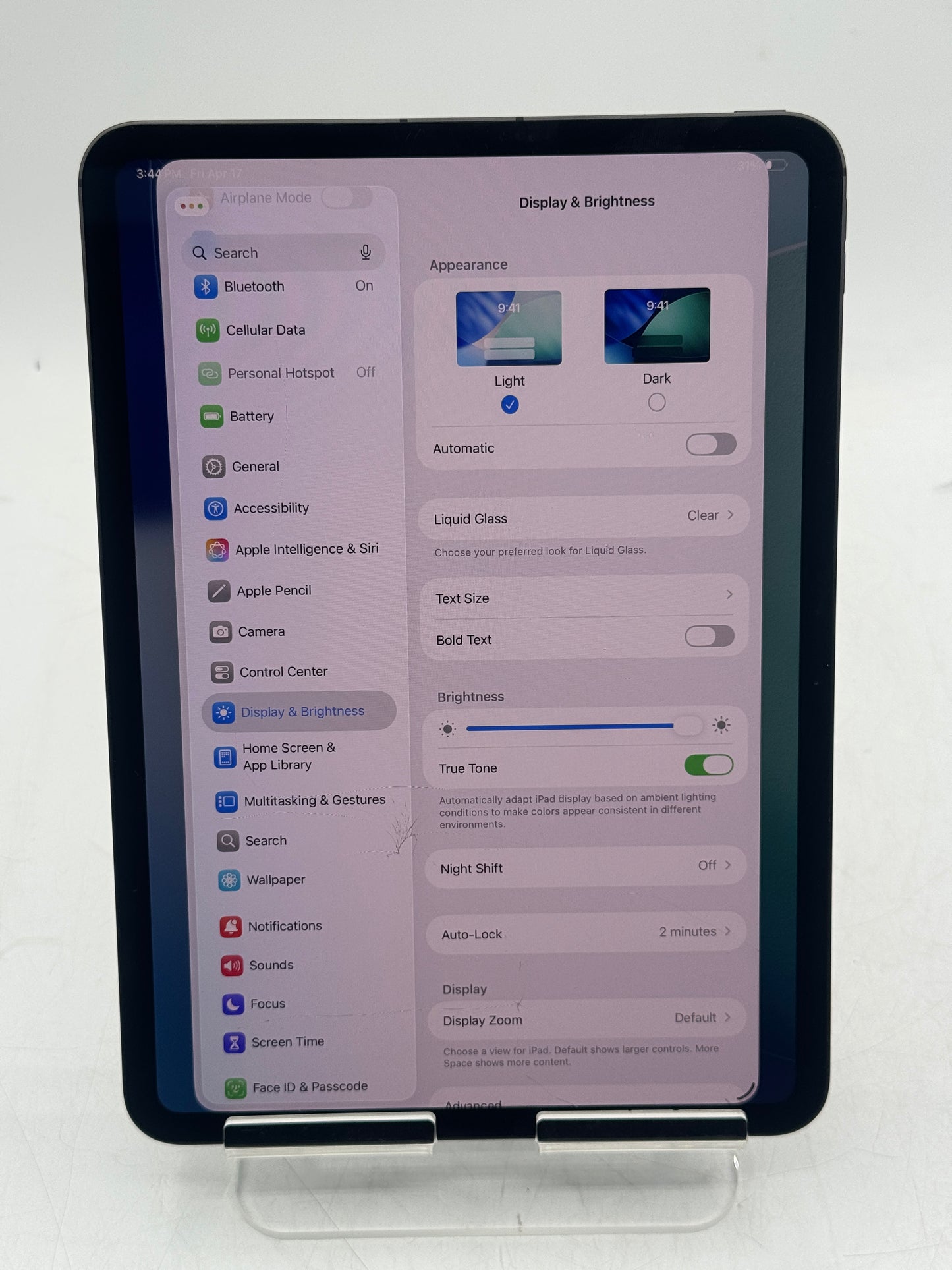 Unlocked Apple iPad Pro 11" M4 256GB A2837 MVW3LL/A Space Black Battery Health 99%