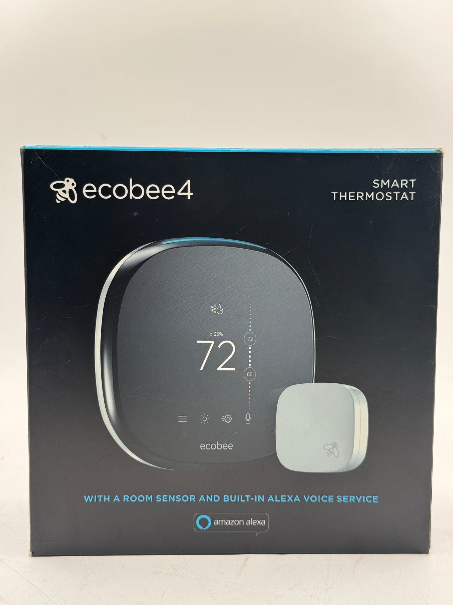 Ecobee 4 Smart Thermostat with Built-in Alexa ECB401 - 755838611873 Free Shipping