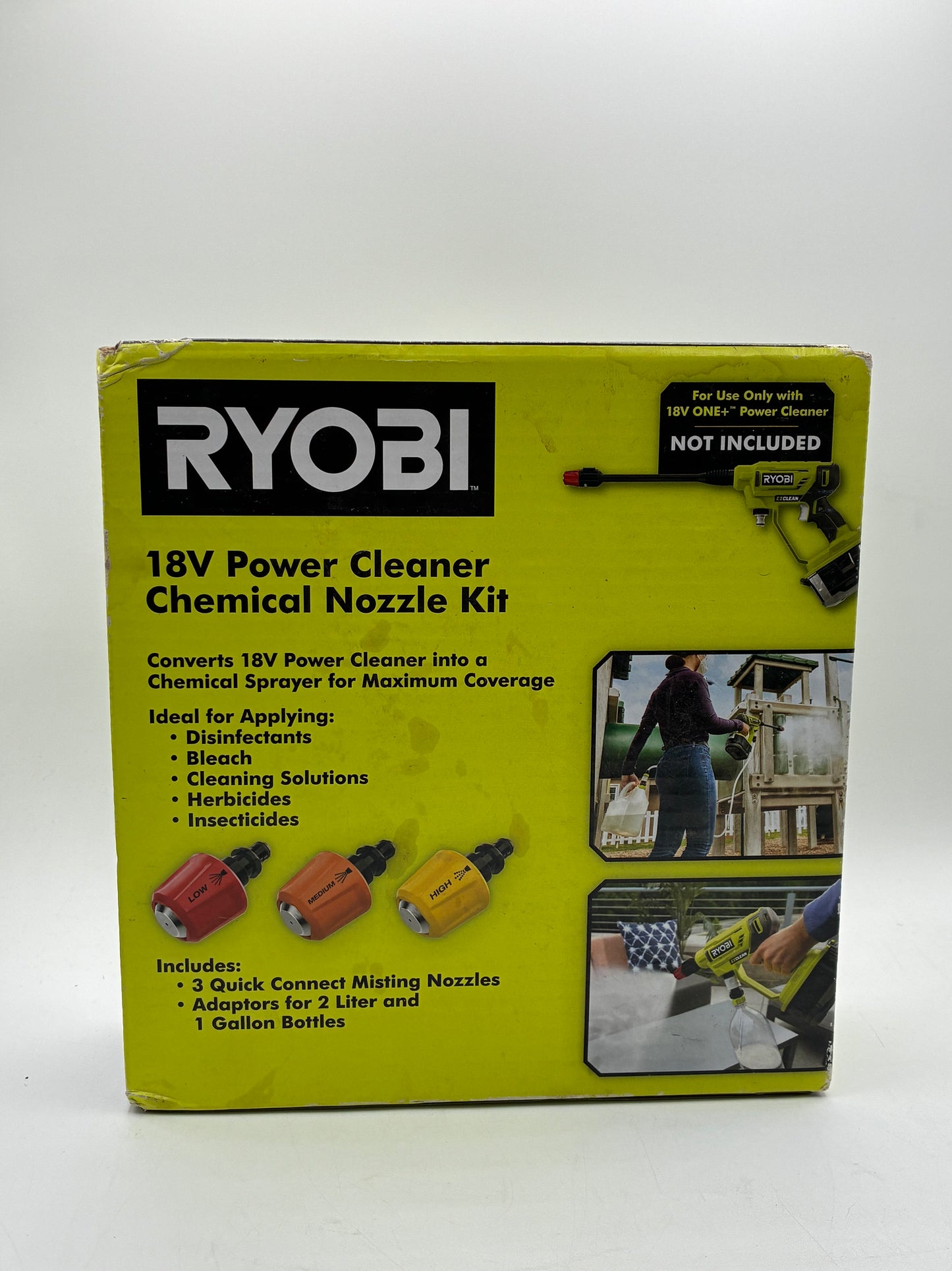 Ryobi EZClean Power Cleaner Chemical Nozzle Kit RY31MNK01 Free Shipping