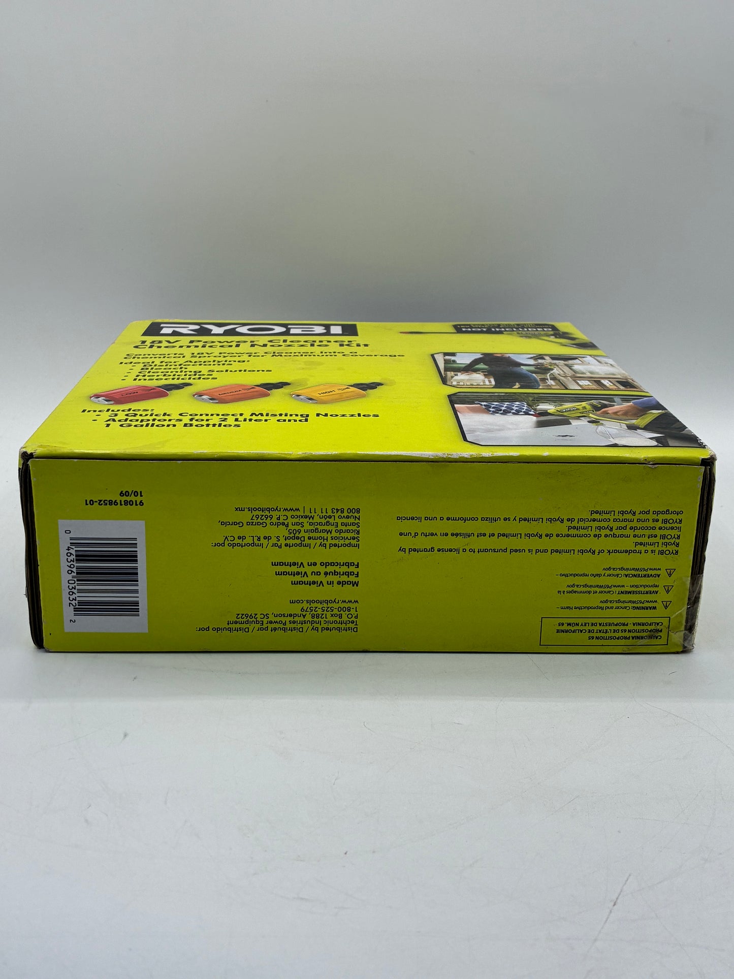 Ryobi EZClean Power Cleaner Chemical Nozzle Kit RY31MNK01 Free Shipping