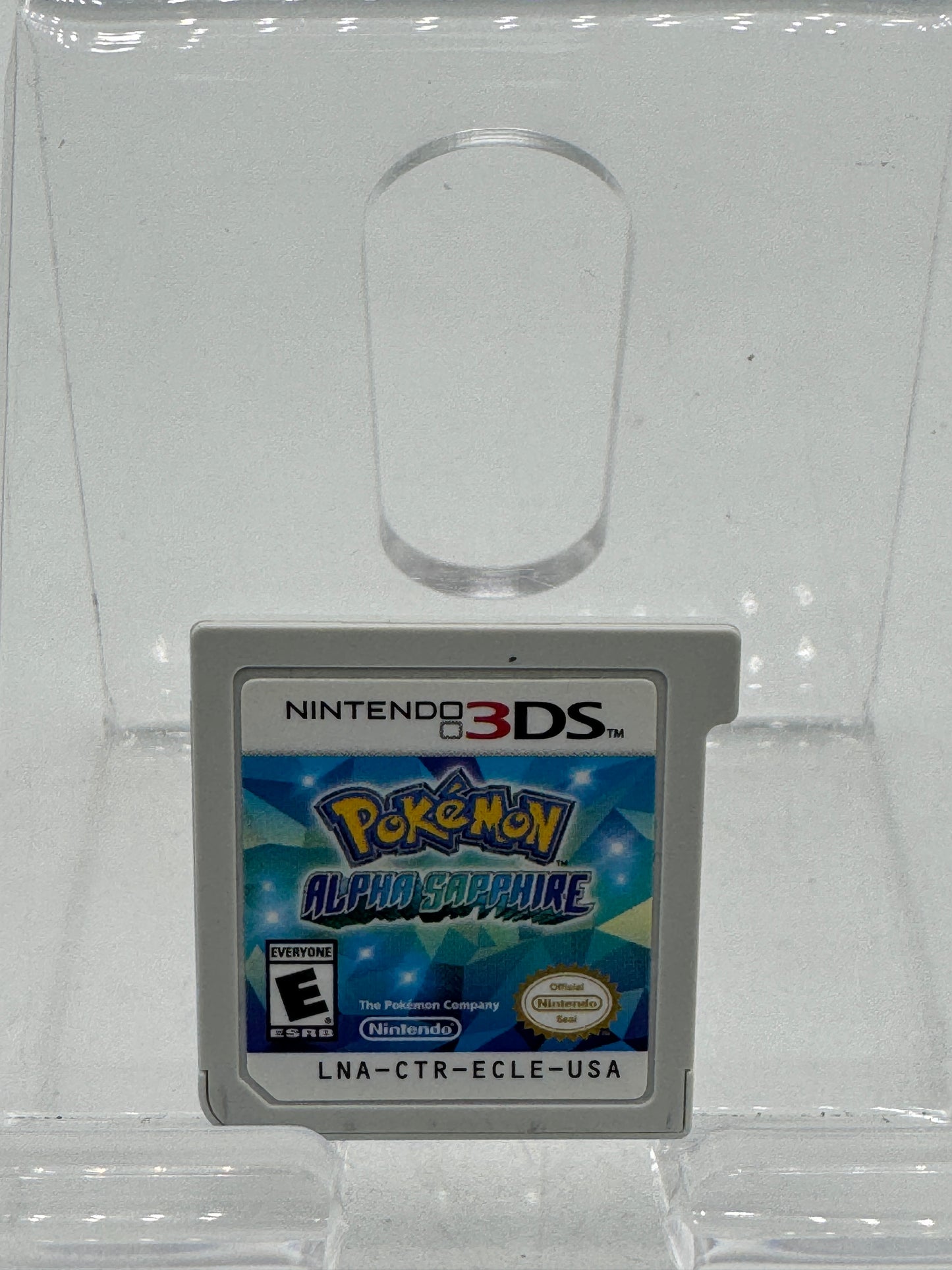 Pokemon: Alpha Sapphire (Nintendo 3DS, 2014) case, electronic manual, and game