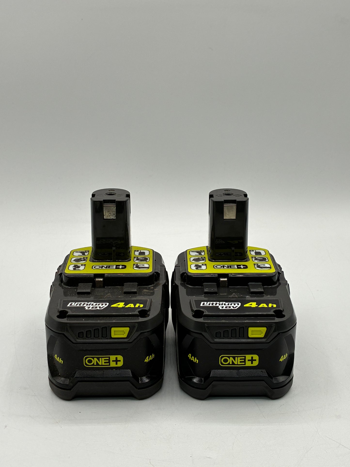 Lot Of (2) RYOBI P197 BATTERY 18V 4AH OEM Free Shipping