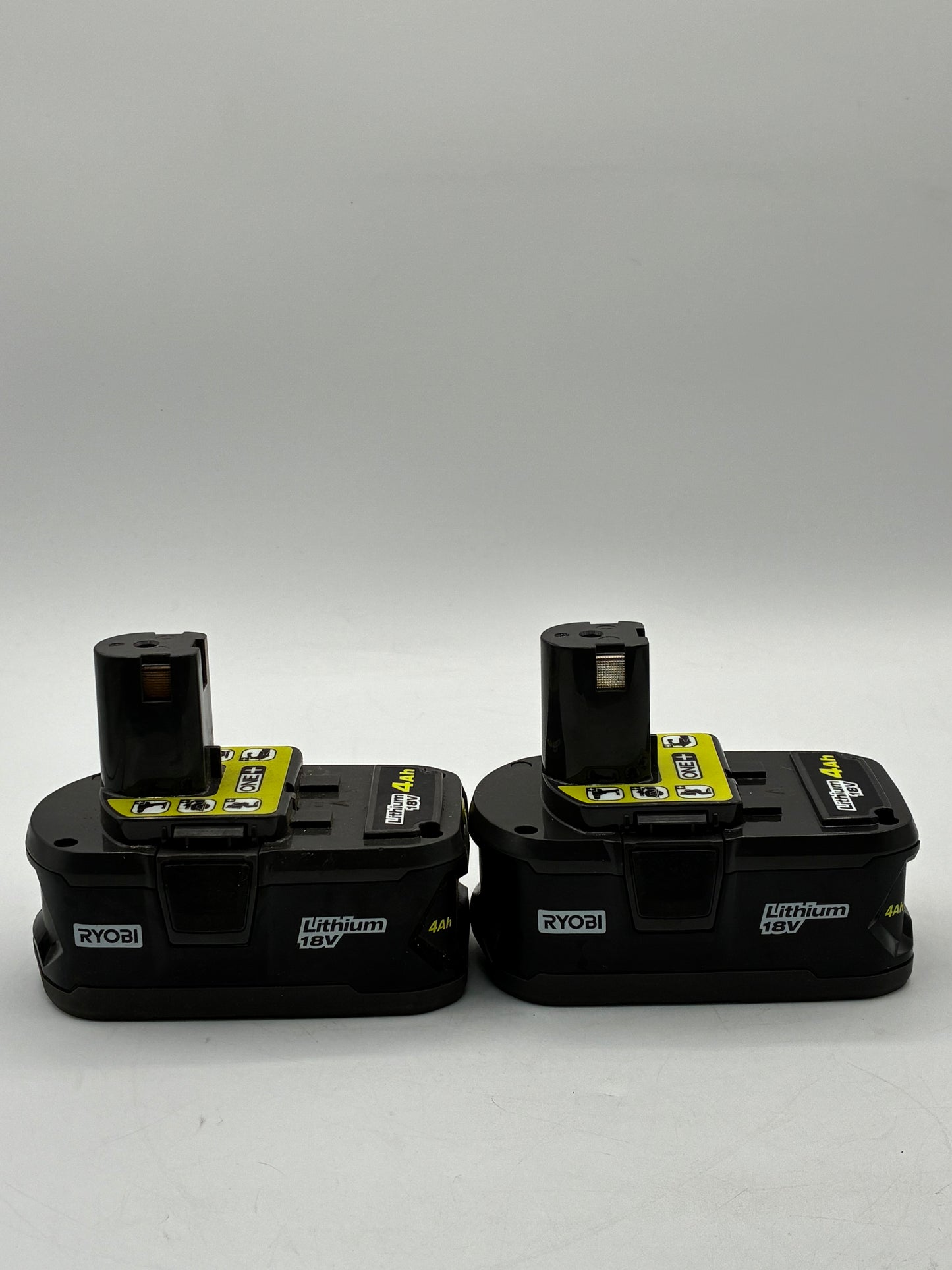 Lot Of (2) RYOBI P197 BATTERY 18V 4AH OEM Free Shipping