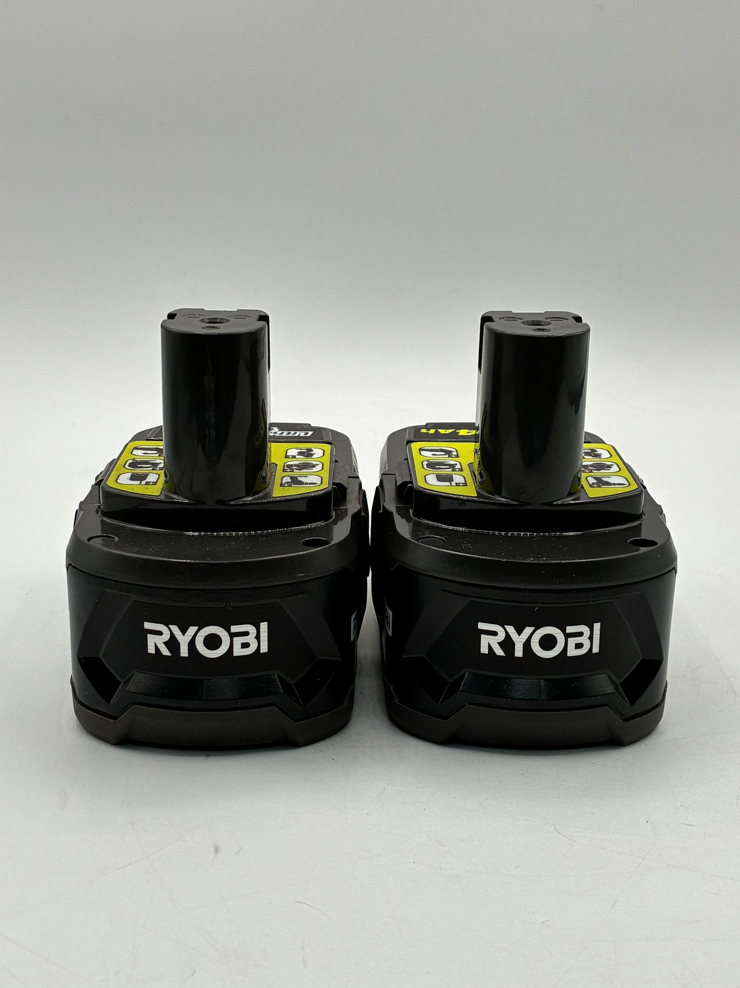 Lot Of (2) RYOBI P197 BATTERY 18V 4AH OEM Free Shipping
