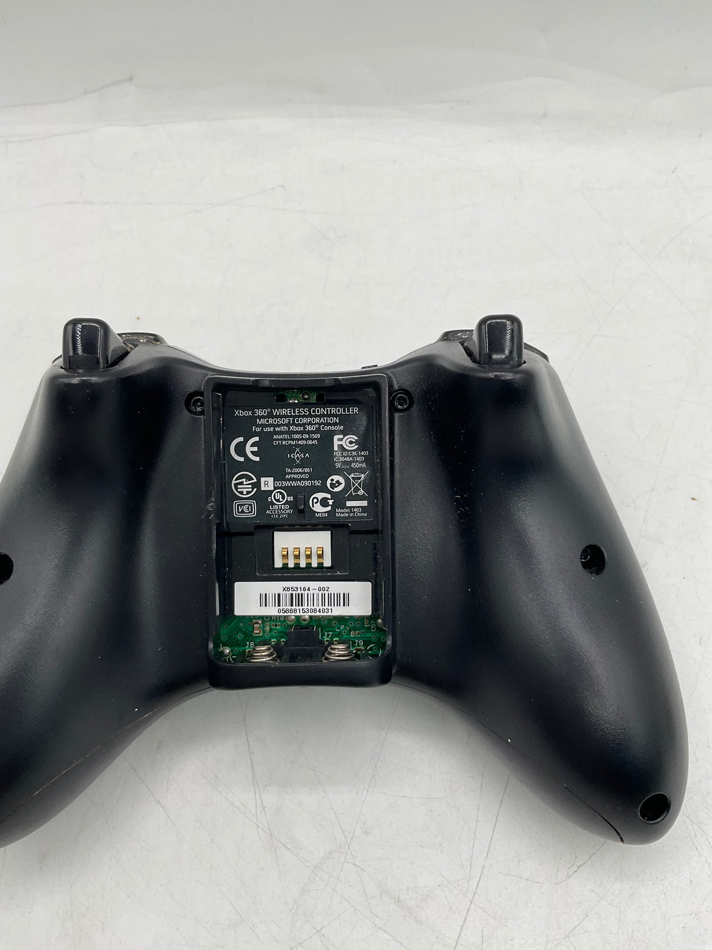 Microsoft Xbox 360 Wireless Controller with a Batterie - Black