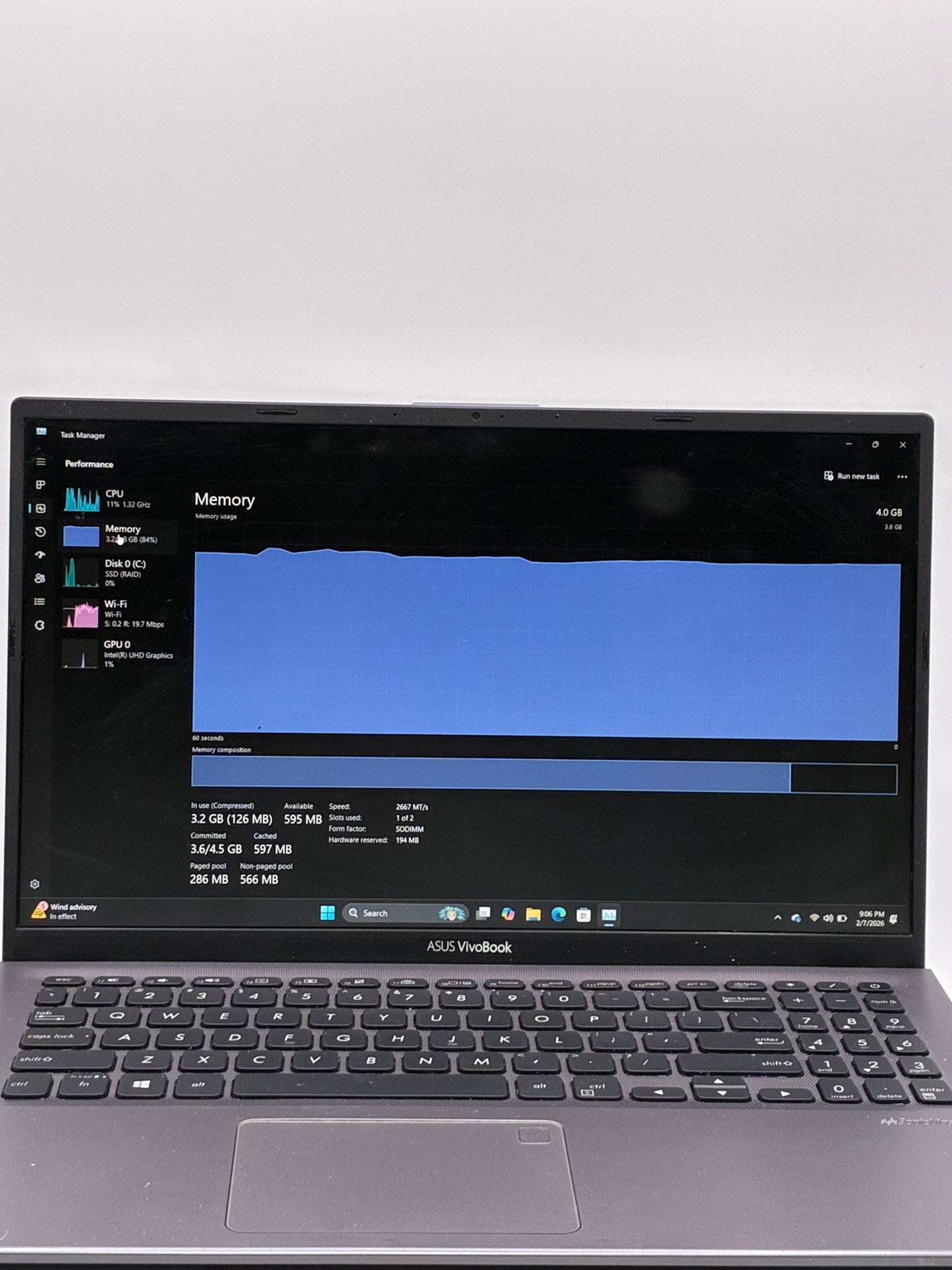 Asus x512ja 14-inch with Core i3 10th Gen, 4GB RAM Laptop