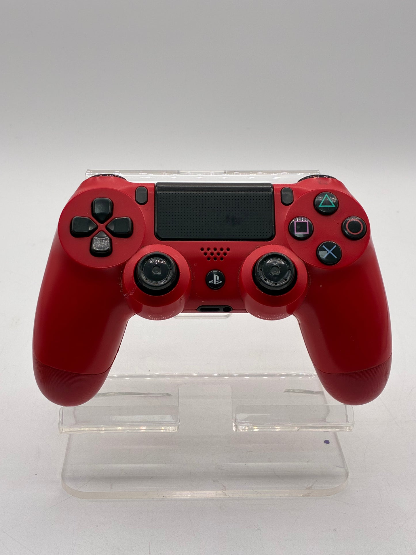 Sony PS4 CUH-ZCT1U Red Video Game Controller (Broken)