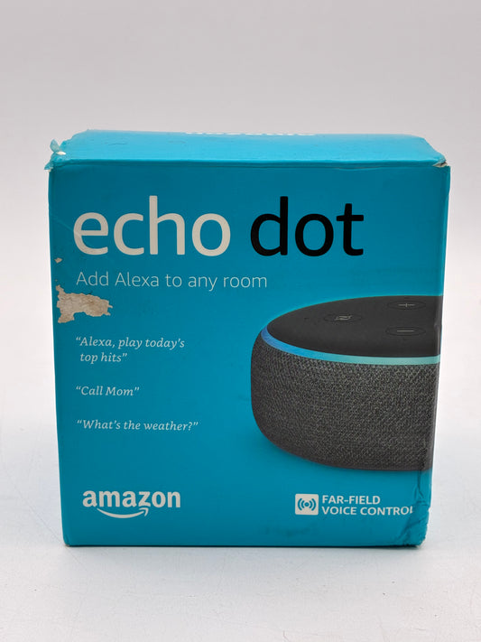 Amazon Echo Dot Alexa Black - with Box