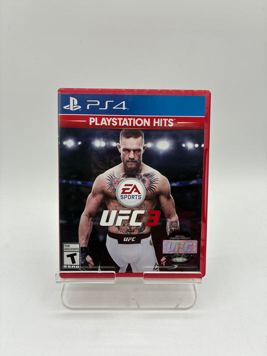 PAL Playstation 4 UFC 3 Playstation Hits Game with Box Used