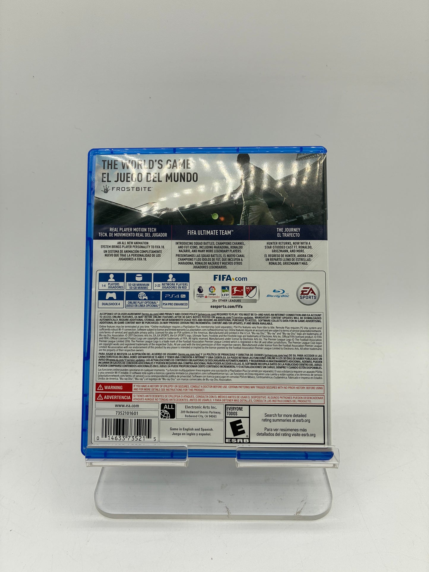 PlayStation 4 FIFA 18 Video Game - Free Shipping!