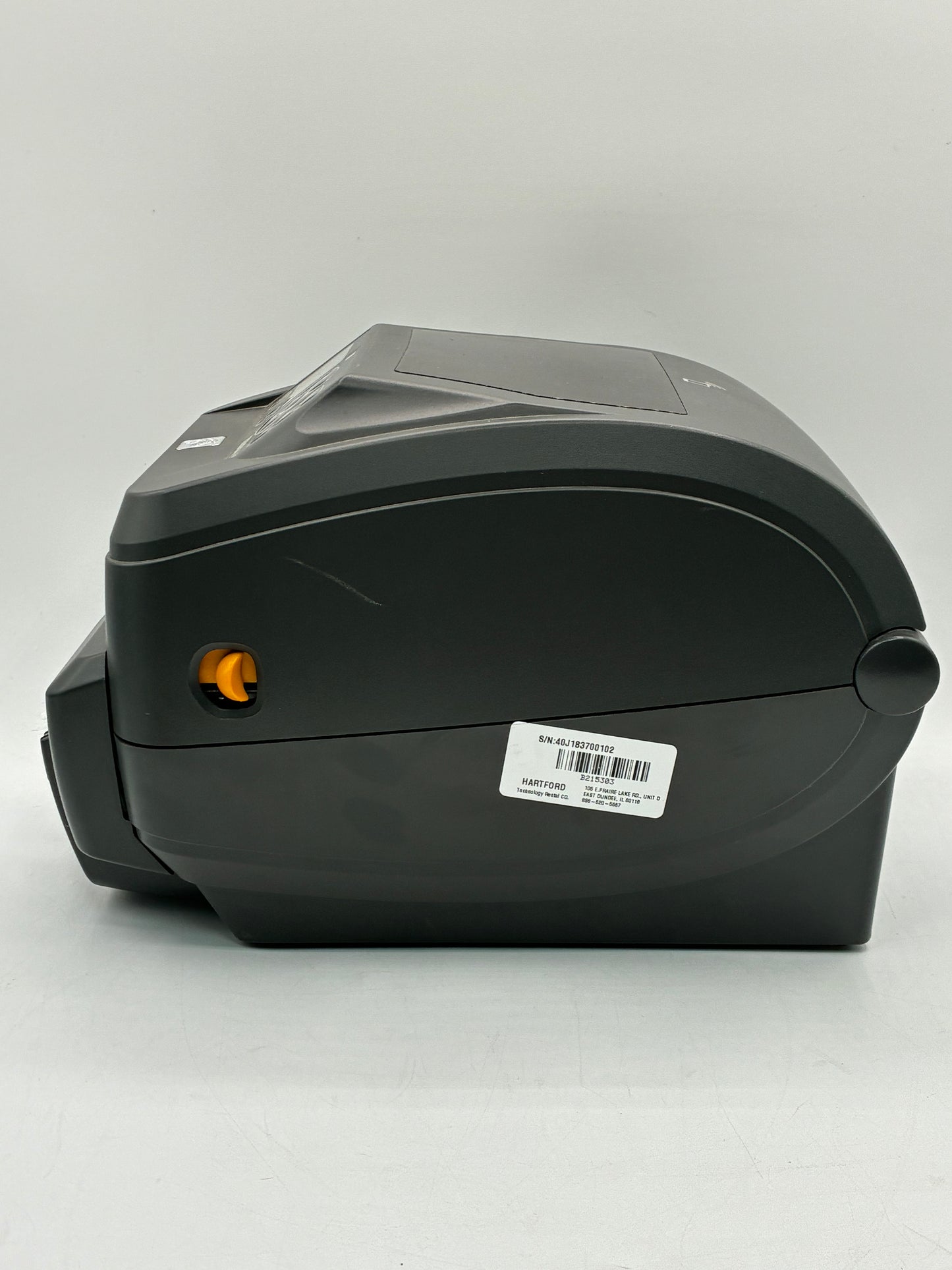 TESTED Zebra ZD500 Thermal Transfer Barcode Label Printer LCD USB LAN Bluetooth w/Charger