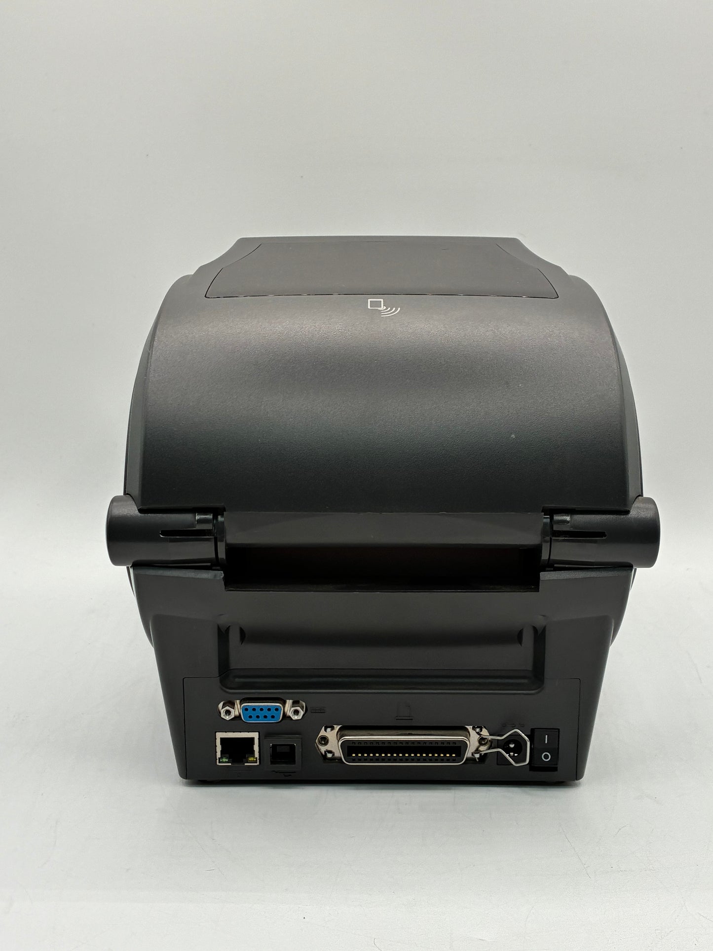TESTED Zebra ZD500 Thermal Transfer Barcode Label Printer LCD USB LAN Bluetooth w/Charger