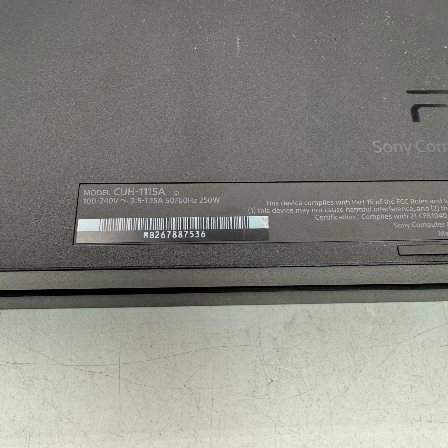 Sony PlayStation 4 CUH-1115A 500GB Black
